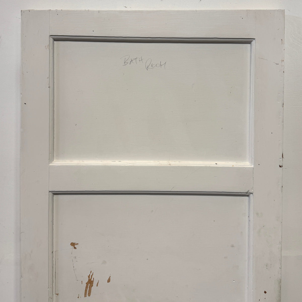 Reclaimed Mid-Century 1950s Four Panel Door 196.5cm x 75.5cm | The Architectural Forum