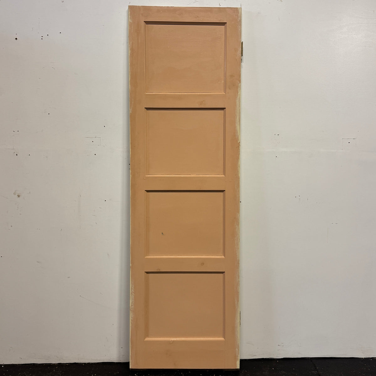 Reclaimed Mid-Century 1950s Four Panel Door 198.5cm x 60.5cm | The Architectural Forum