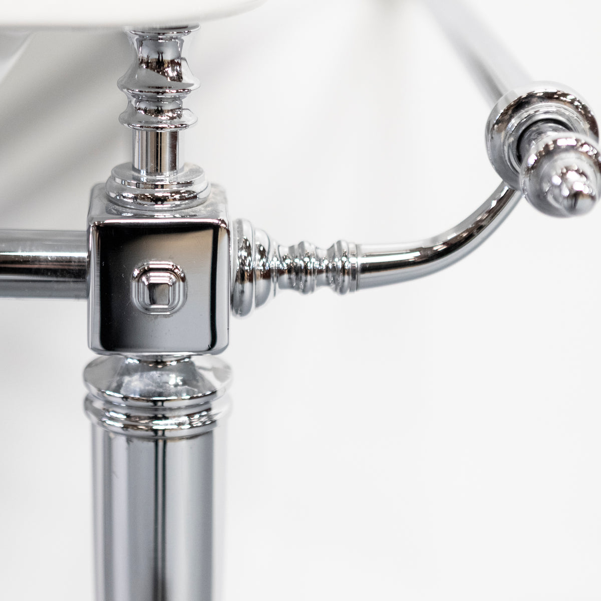 Large C.P Hart Basin on Chrome Legs