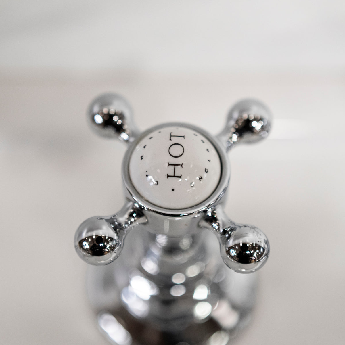 Large C.P Hart Basin on Chrome Legs