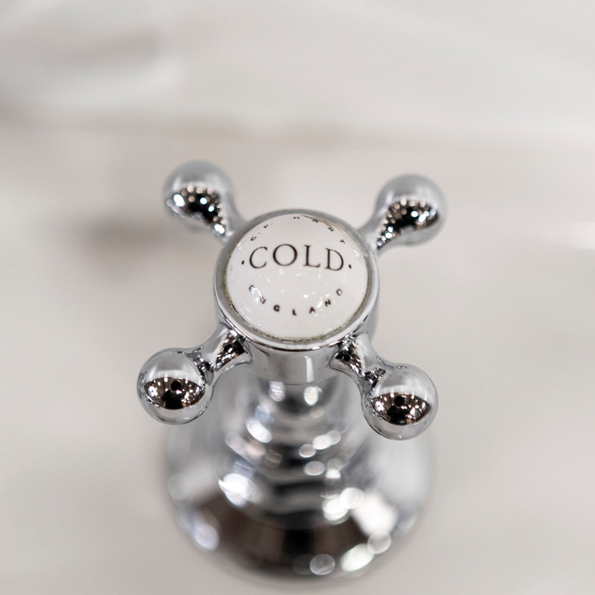 Large C.P Hart Basin on Chrome Legs