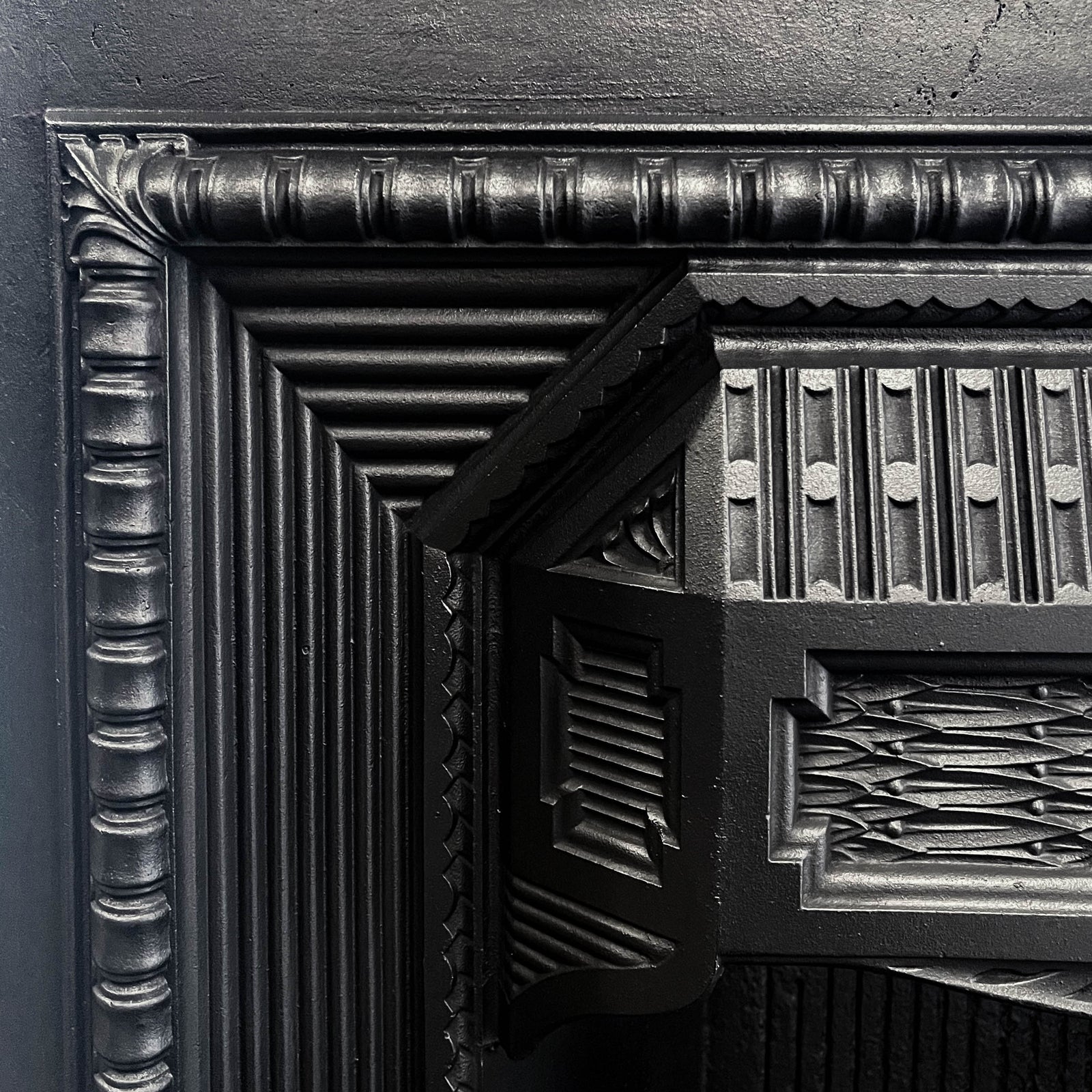 Cast Iron Antique Victorian Combination Fireplace | The Architectural Forum