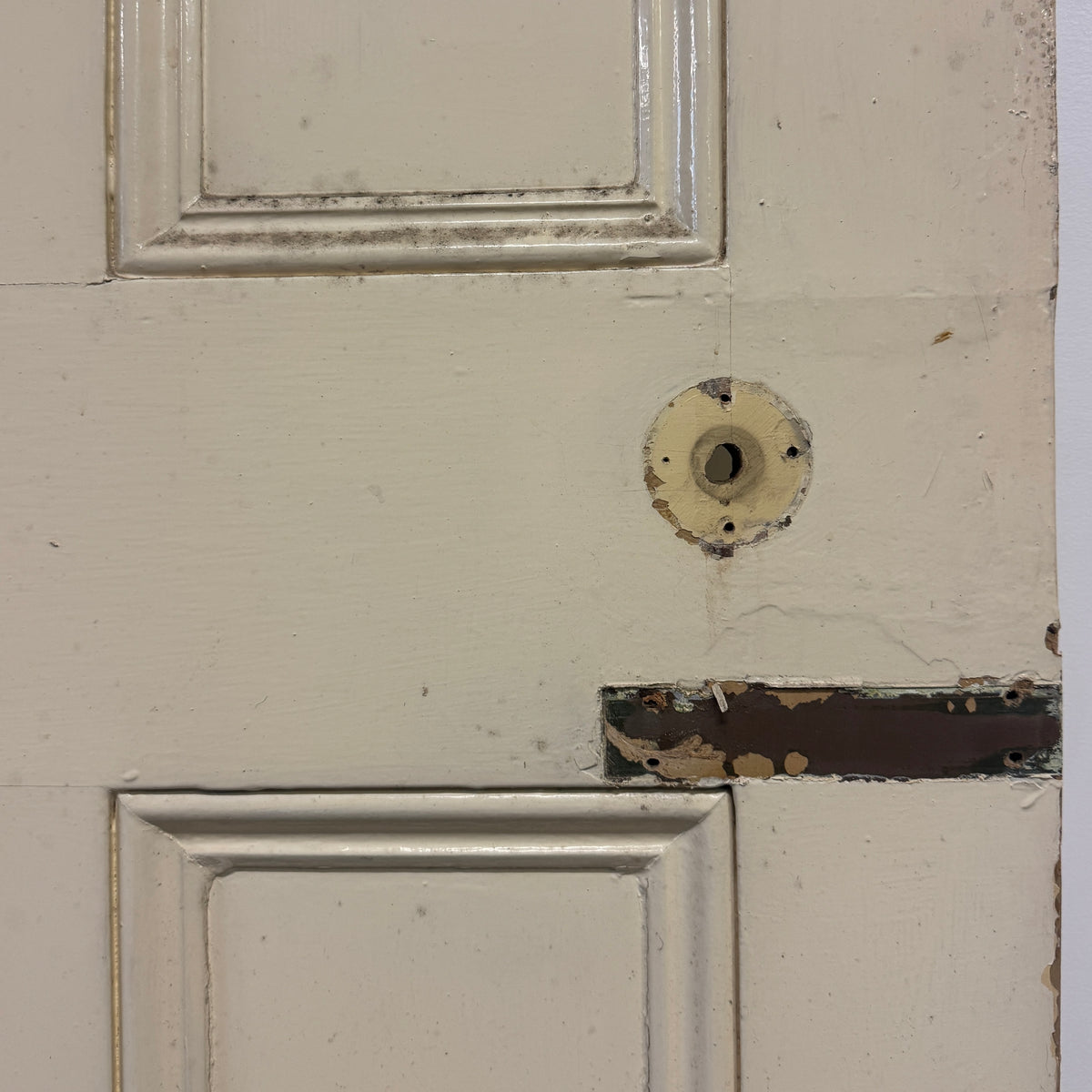 Antique Four Panel Door 198.5cm x 75.5cm x 4cm | The Architectural Forum