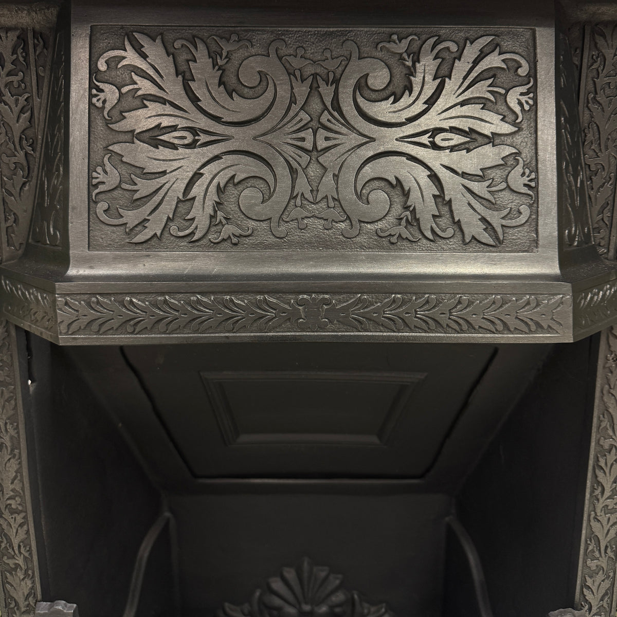 Antique Victorian Fireplace Insert With Josiah Wedgwood Tiles | The Architectural Forum