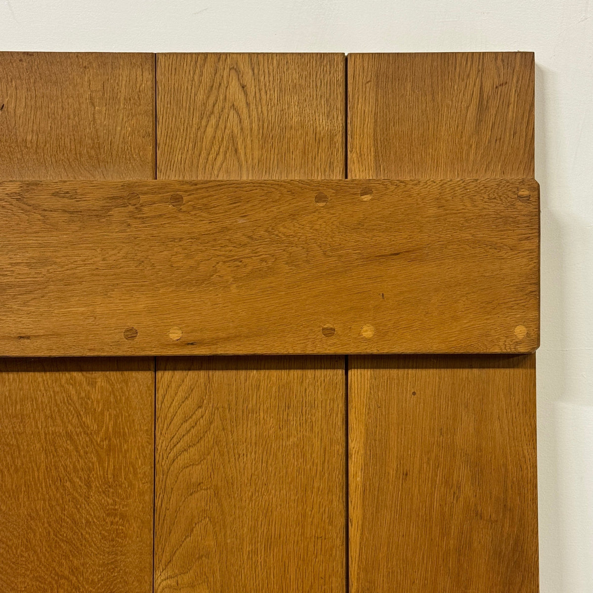 Antique Victorian Pine Latch Door - 191cm x 75.5cm x 2cm | The Architectural Forum