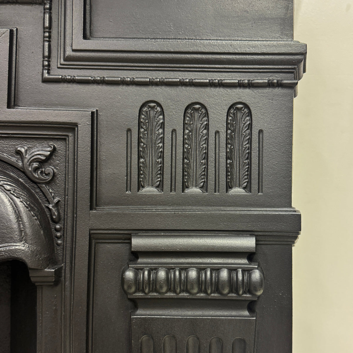 Antique Cast Iron Combination Fireplace | The Architectural Forum