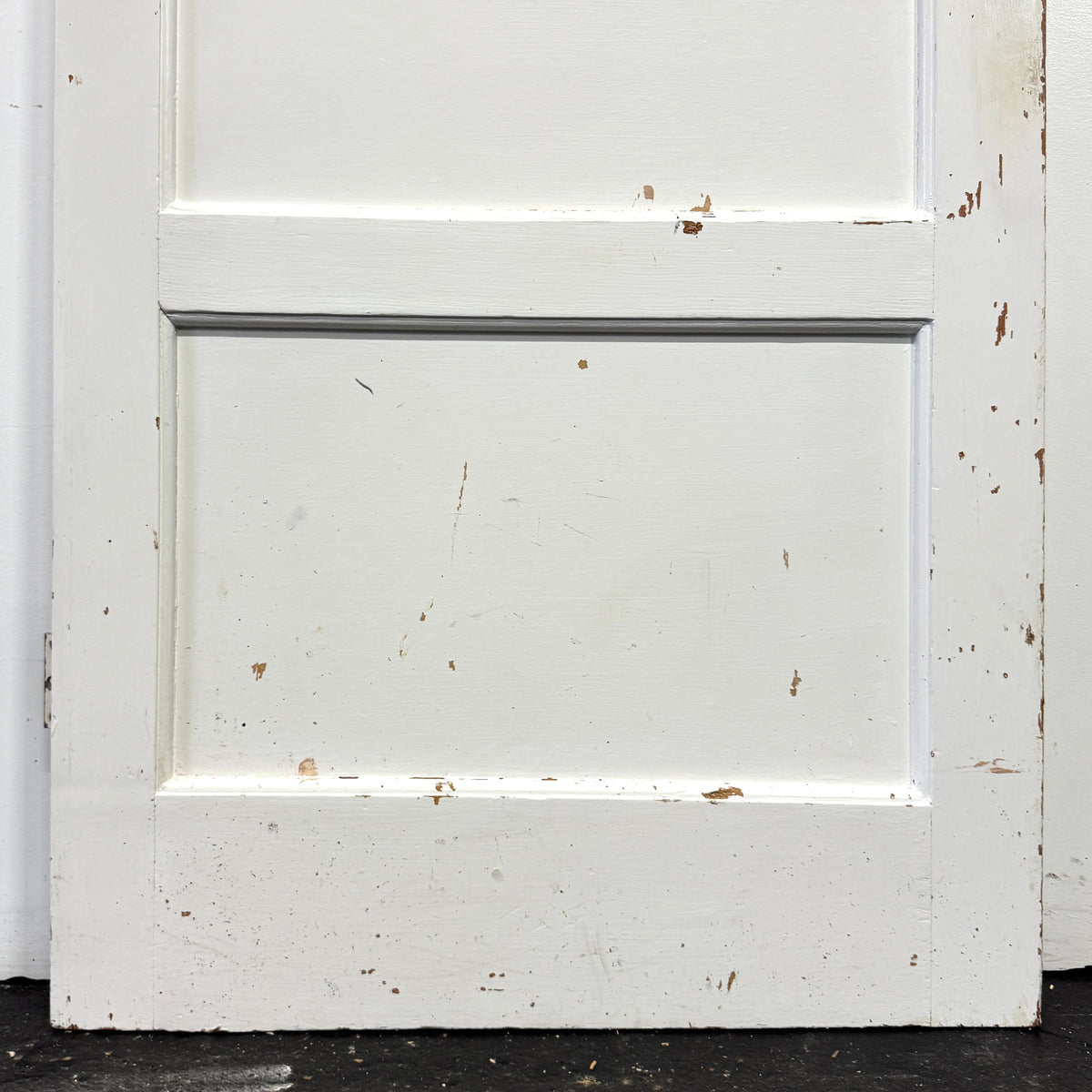 Reclaimed Mid-Century 1950s Four Panel Door 196.5cm x 75.5cm | The Architectural Forum