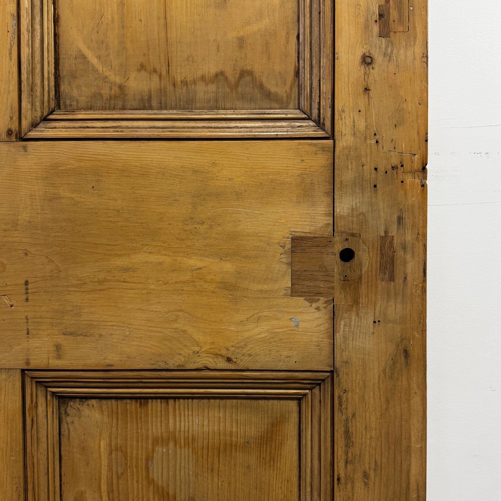 Antique Victorian 5 Panel Door - 219cm x 95cm | The Architectural Forum