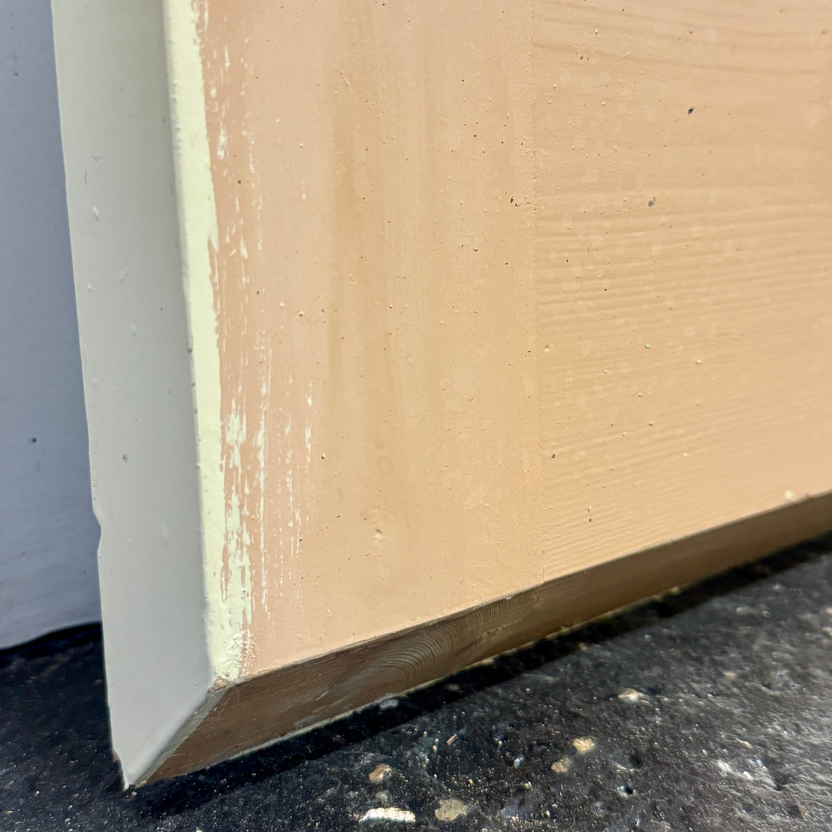 Reclaimed Mid-Century 1950s Four Panel Door 198.5cm x 60.5cm | The Architectural Forum