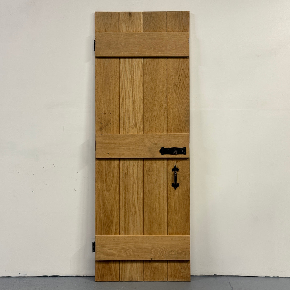 Antique Victorian Pine Latch Door - 192.5cm x 68cm x 2.5cm