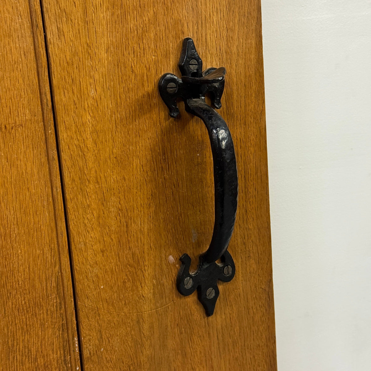 Antique Victorian Pine Latch Door - 193.5cm x 75.5cm x 2cm | The Architectural Forum