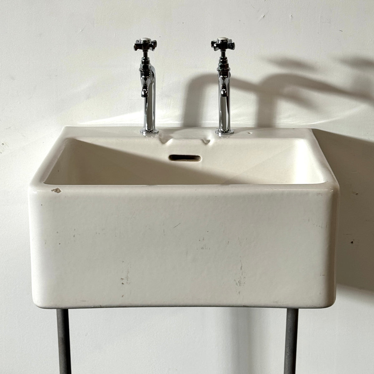 (Copy) Reclaimed C.P Hart Sink on Chrome Legs | The Architectural Forum