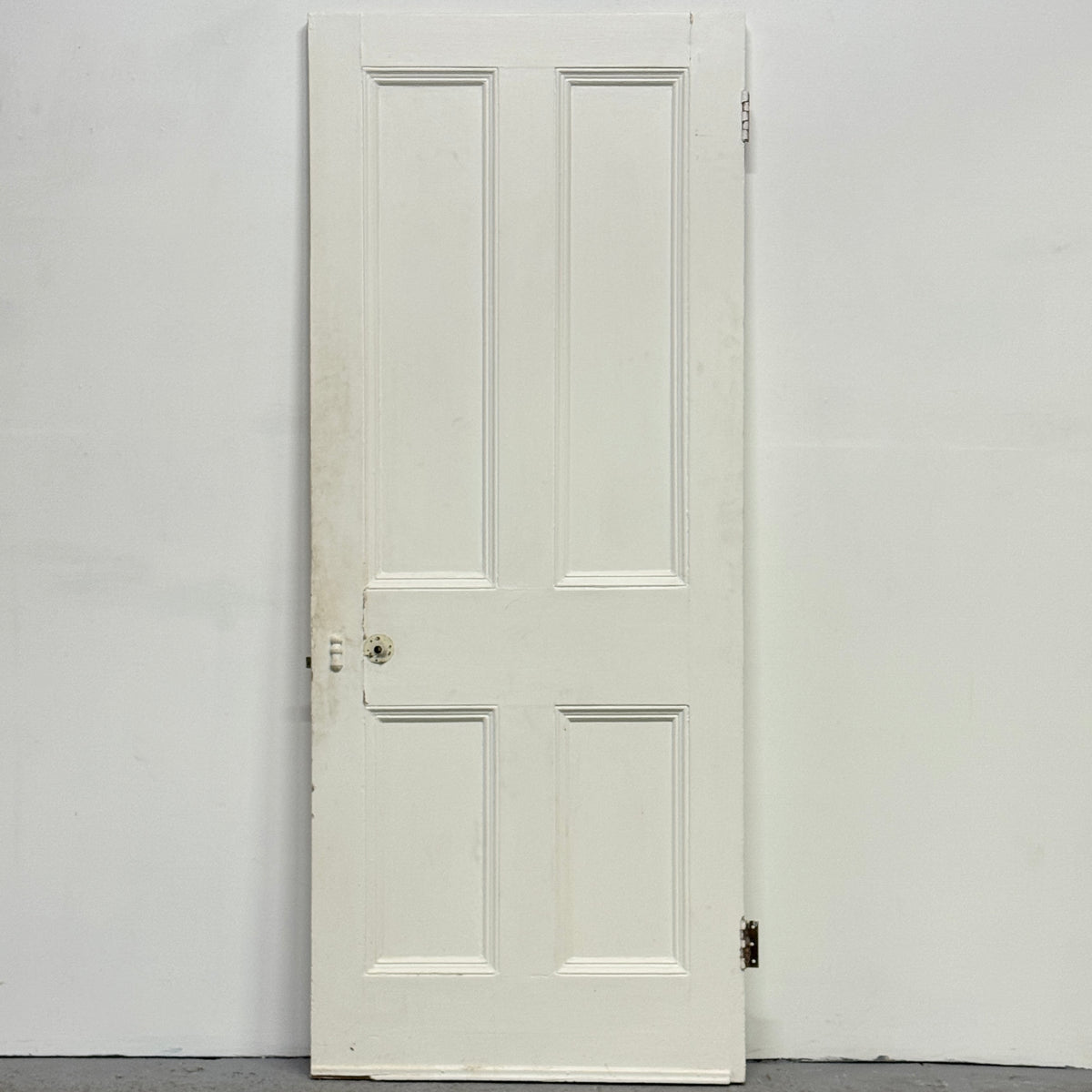 Antique Four Panel Door 203.5cm x 83cm x 4.5cm