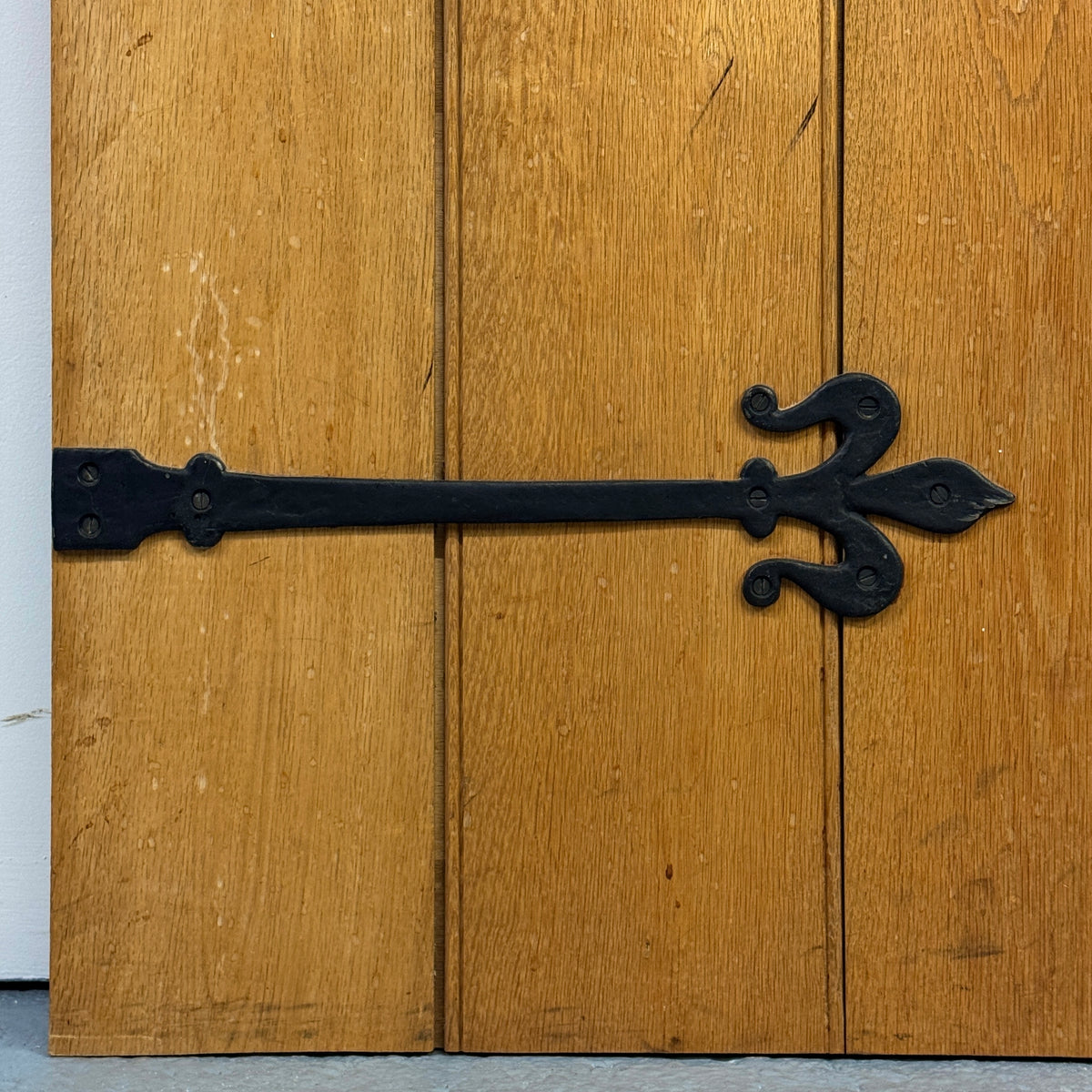 Antique Victorian Pine Latch Door - 195cm x 75.5cm x 2.5cm