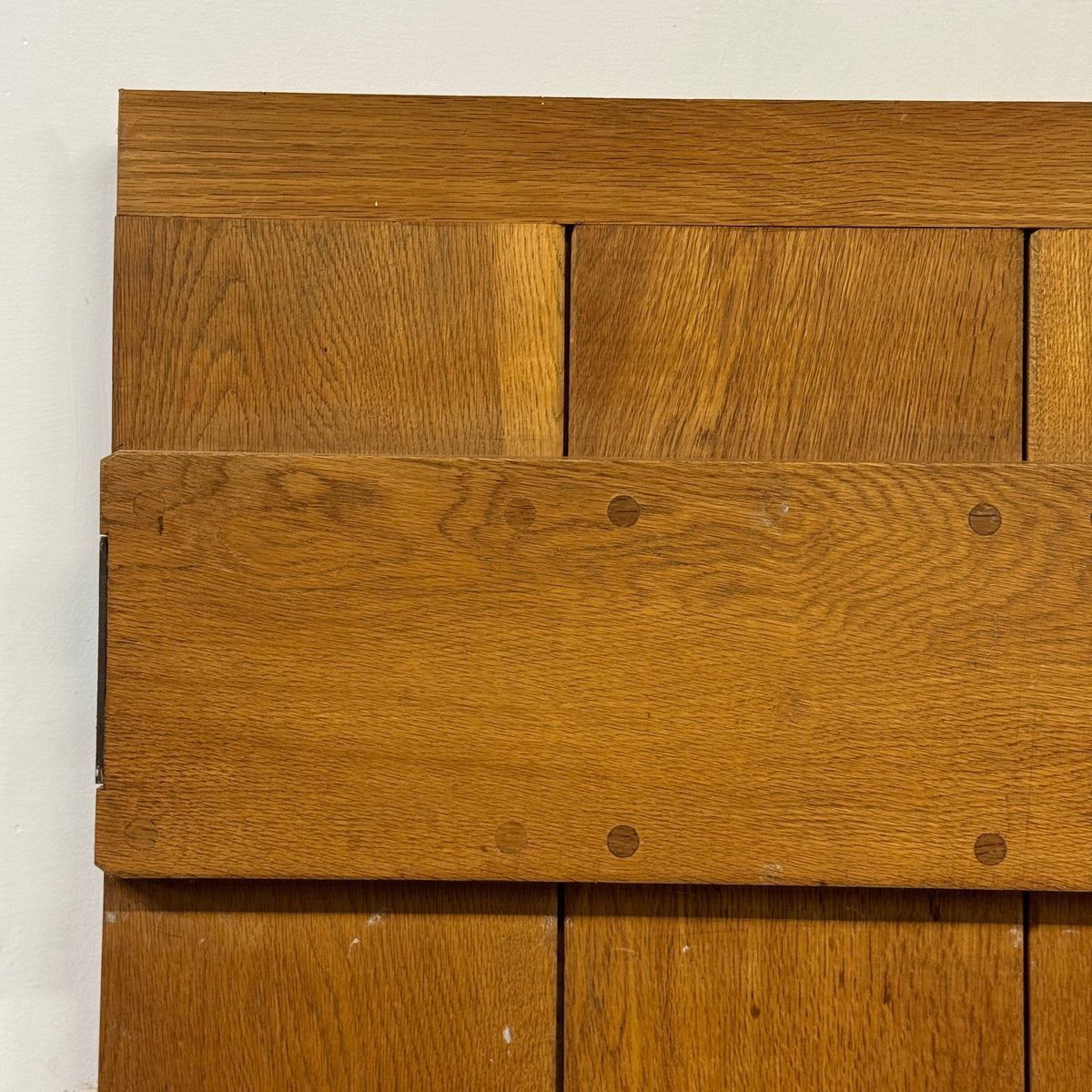 Antique Victorian Pine Latch Door - 189cm x 75.5cm x 2.5cm | The Architectural Forum