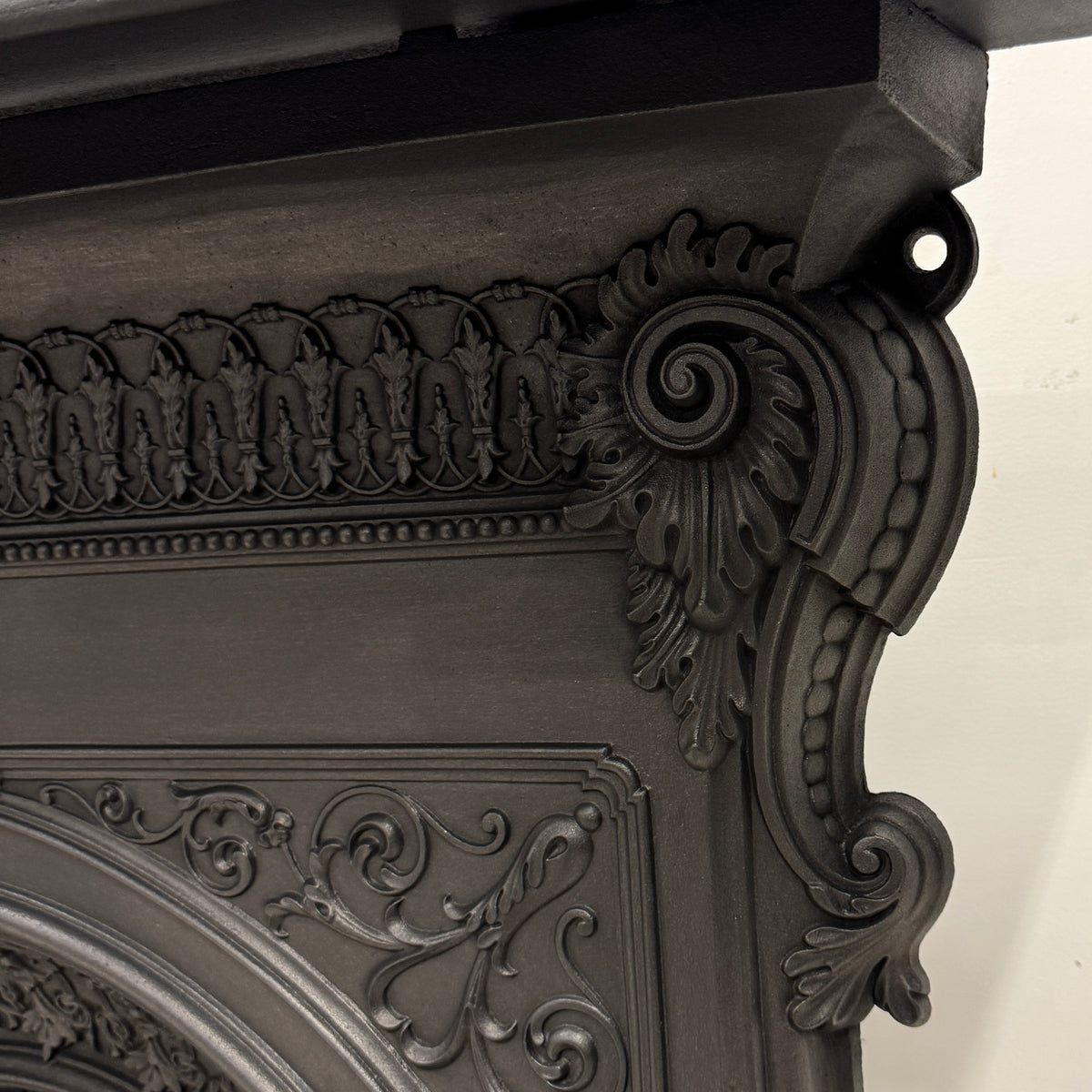 Antique Cast Iron Combination Fireplace | The Architectural Forum