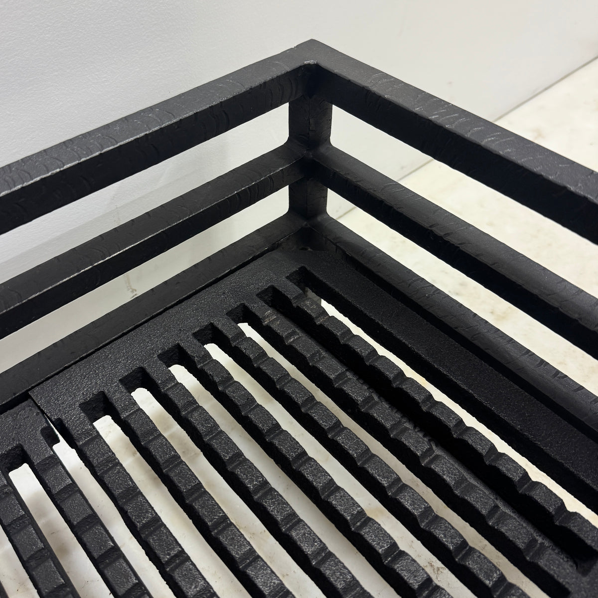 Reclaimed Steel & Cast Iron Byron Freestanding Fire Basket