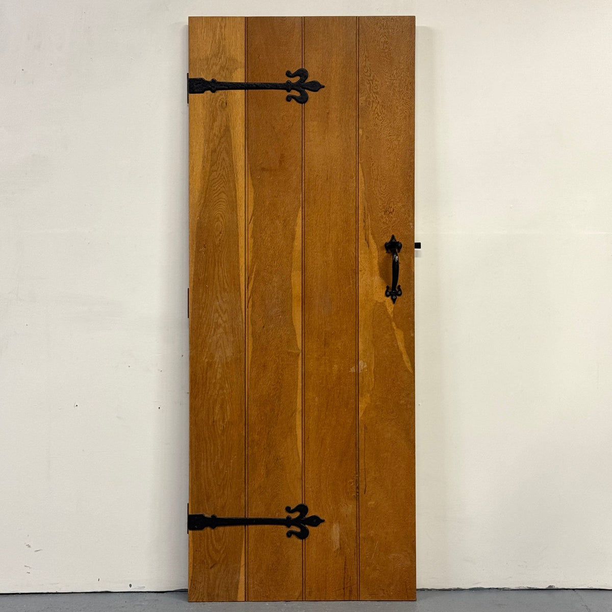 Antique Victorian Pine Latch Door - 194.5cm x 75.5cm x 2.5cm | The Architectural Forum