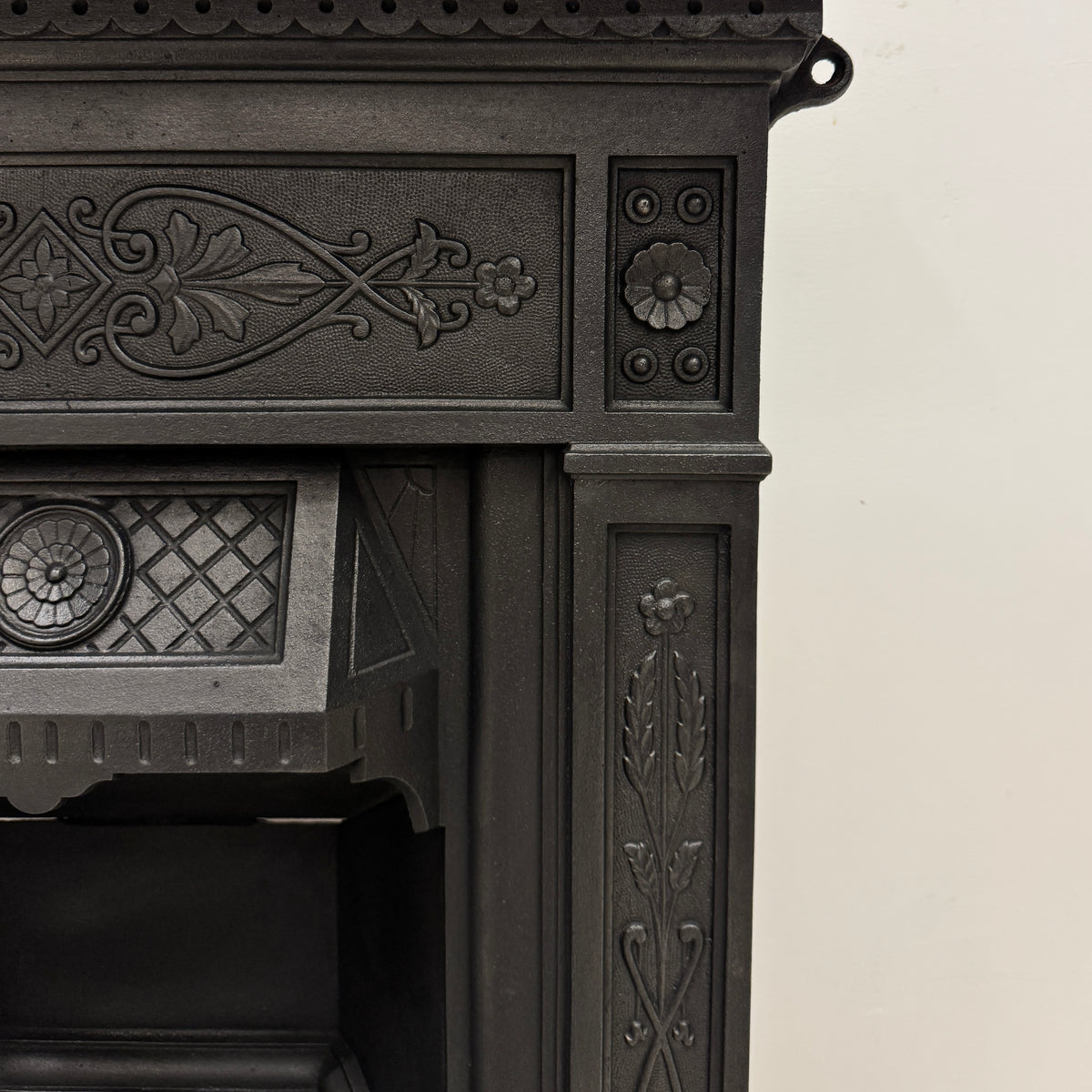 Antique Cast Iron Combination Fireplace | The Architectural Forum