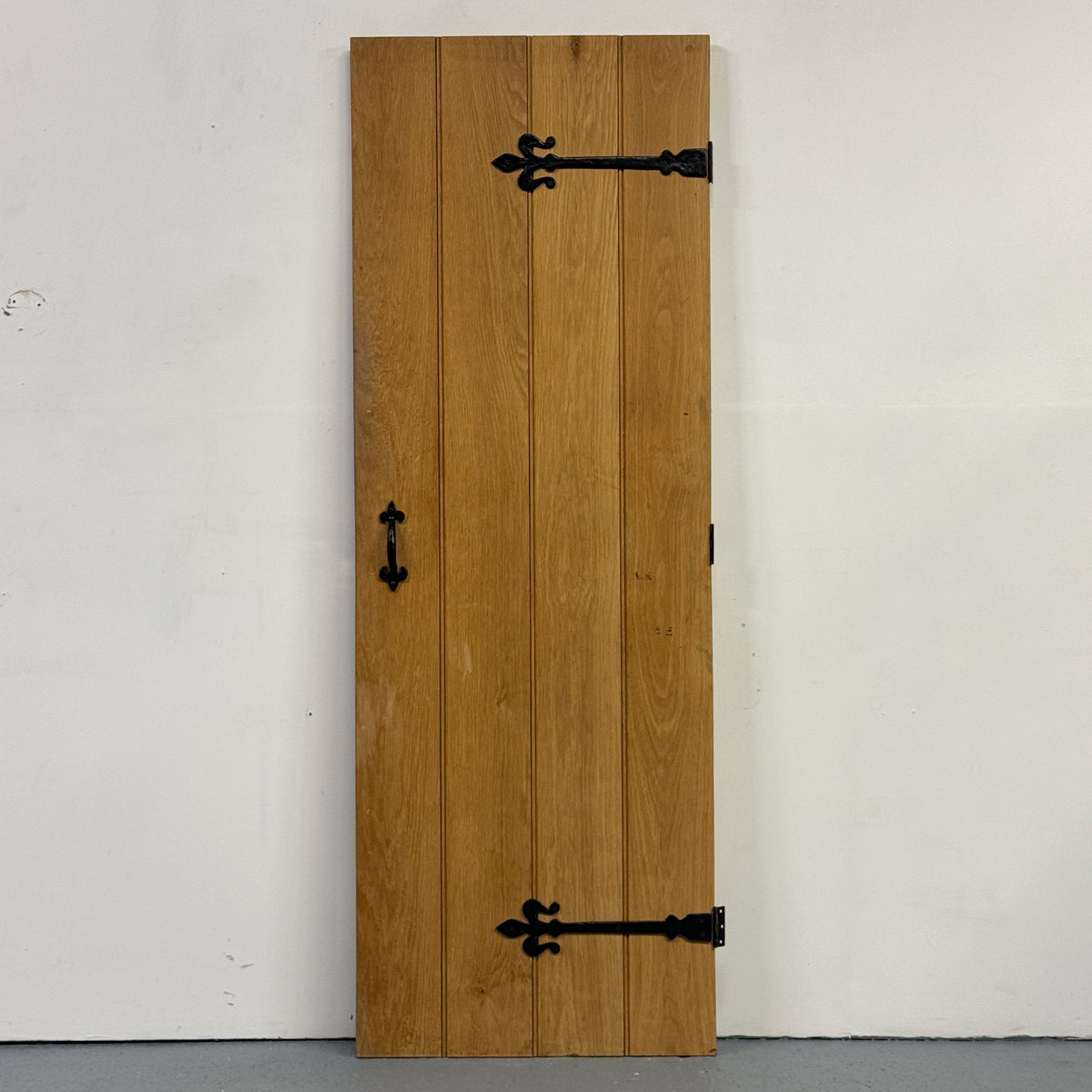 Antique Victorian Pine Latch Door - 192.5cm x 68cm x 2.5cm