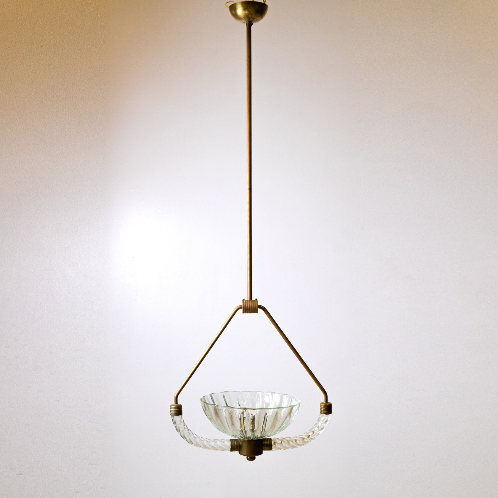 Art Deco Murano Glass Light by Ercole Barovier | The Architectural Forum