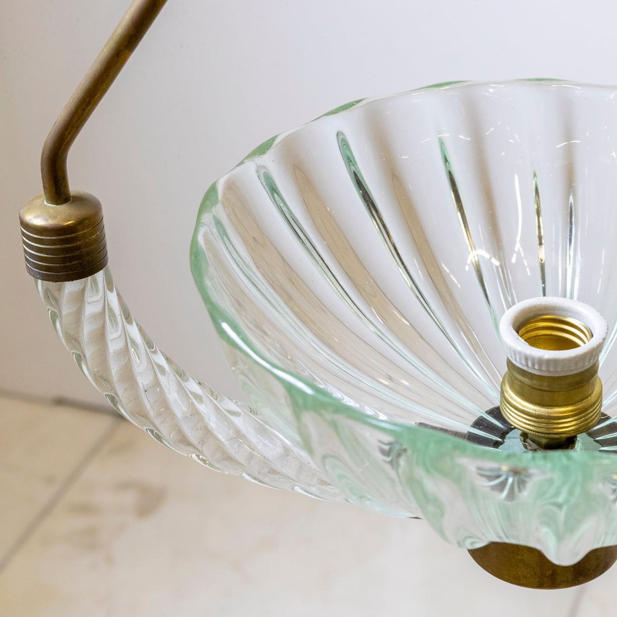 Art Deco Murano Glass Light by Ercole Barovier | The Architectural Forum