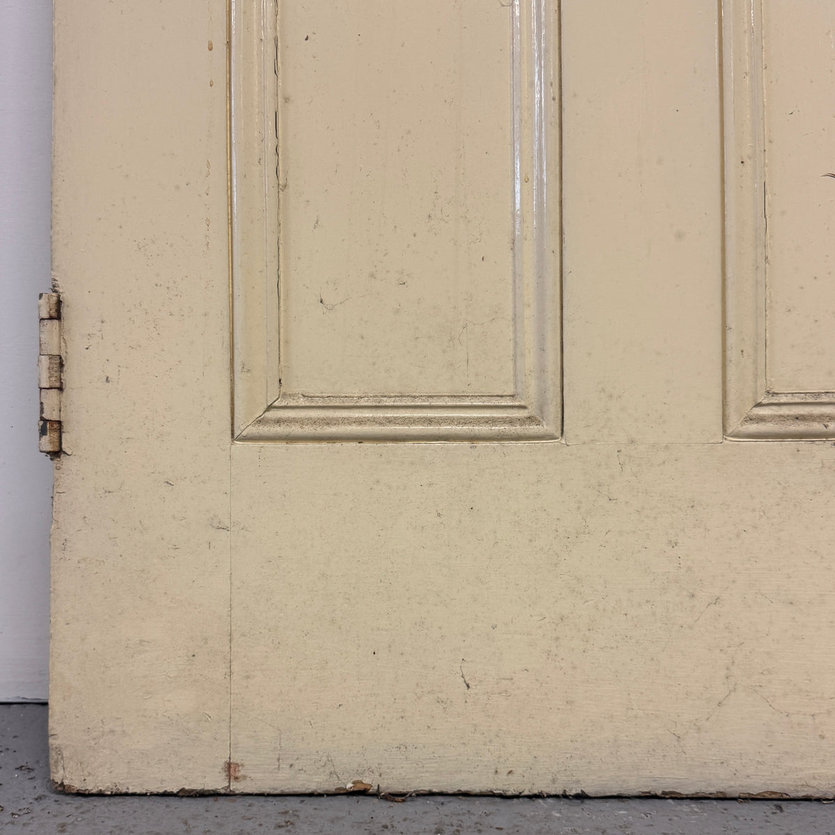 Antique Four Panel Door 198.5cm x 75.5cm x 4cm | The Architectural Forum