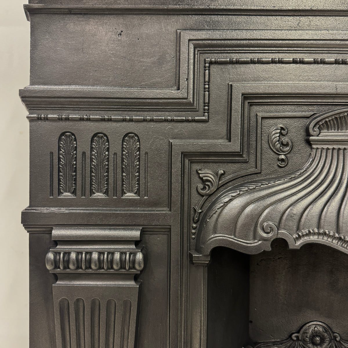 Antique Cast Iron Combination Fireplace | The Architectural Forum