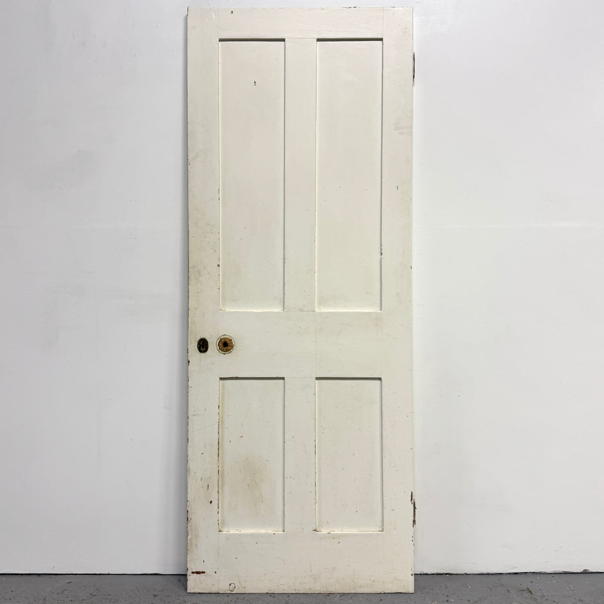 Antique Four Panel Door 195.5cm x 75.5cm x 3.5cm | The Architectural Forum