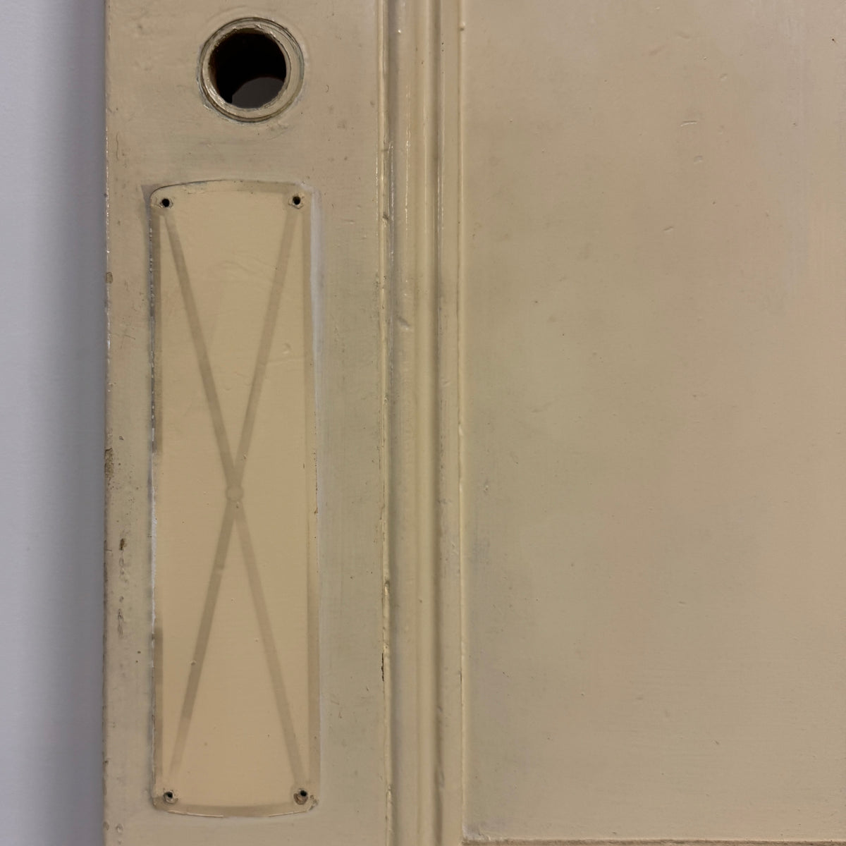 Antique Four Panel Door 207cm x 86.5cm x 5cm | The Architectural Forum