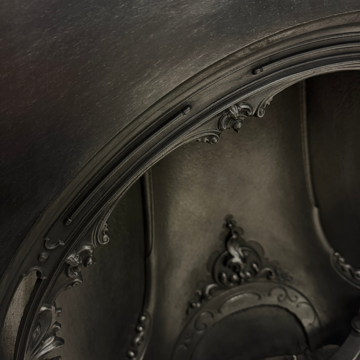 Antique Ornate Victorian Cast Iron Insert | The Architectural Forum