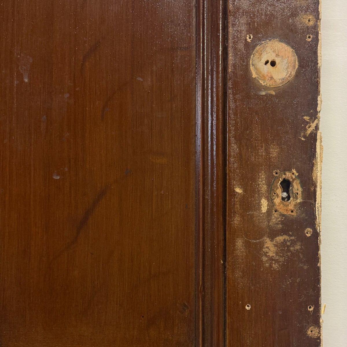 Antique Four Panel Door 207cm x 81cm x 4cm | The Architectural Forum