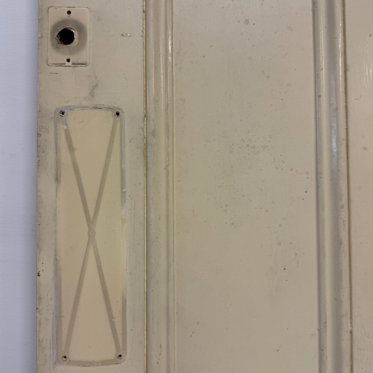 Antique Four Panel Door 198.5cm x 75.5cm x 4cm | The Architectural Forum