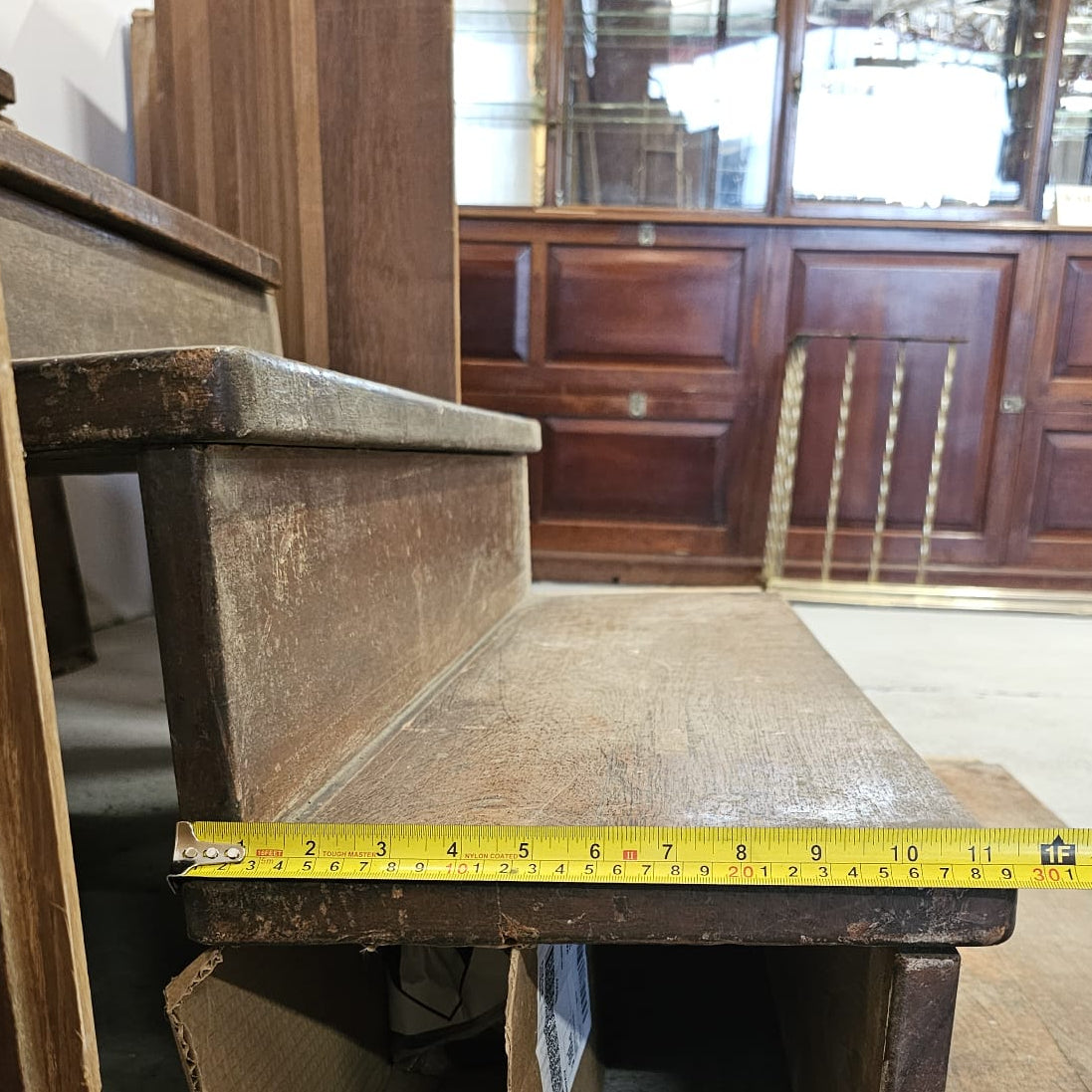 Reclaimed Mid-Century Staircase | 17 Teak Steps | The Architectural Forum