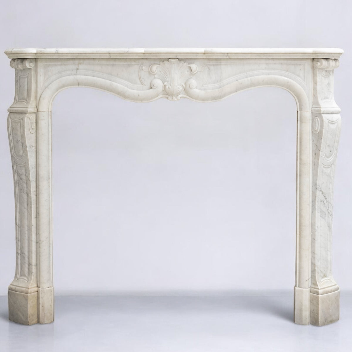 Antique French Style Marble Fireplace | The Architectural Forum