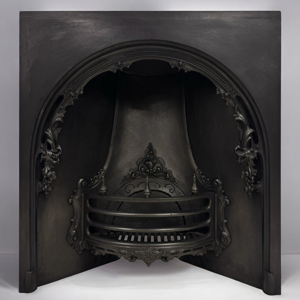 Antique Ornate Victorian Cast Iron Insert | The Architectural Forum