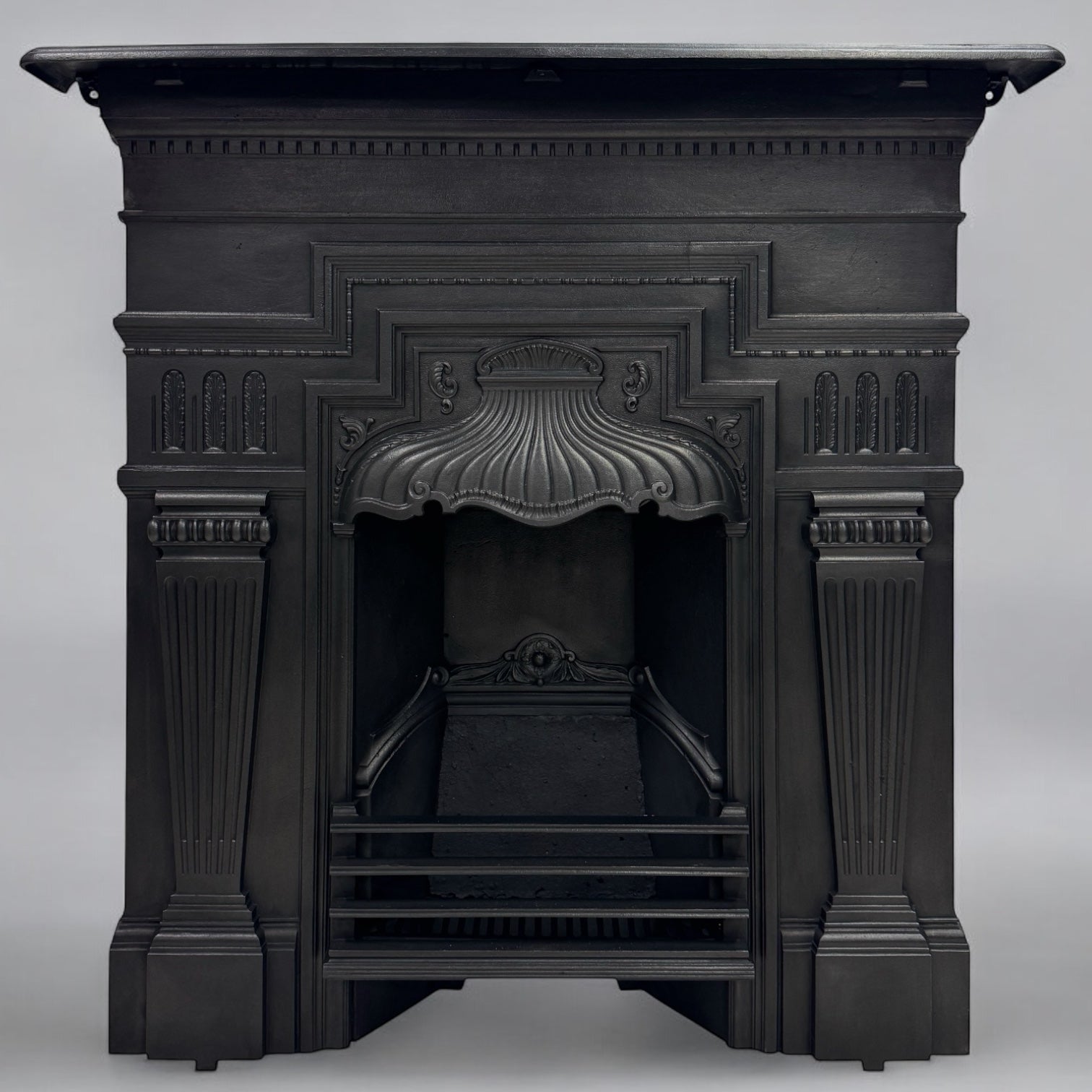 Antique Cast Iron Combination Fireplace | The Architectural Forum