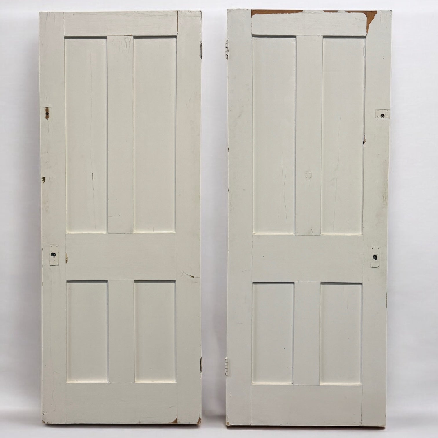 Antique 4 Panel Door 195cm x 76cm | The Architectural Forum