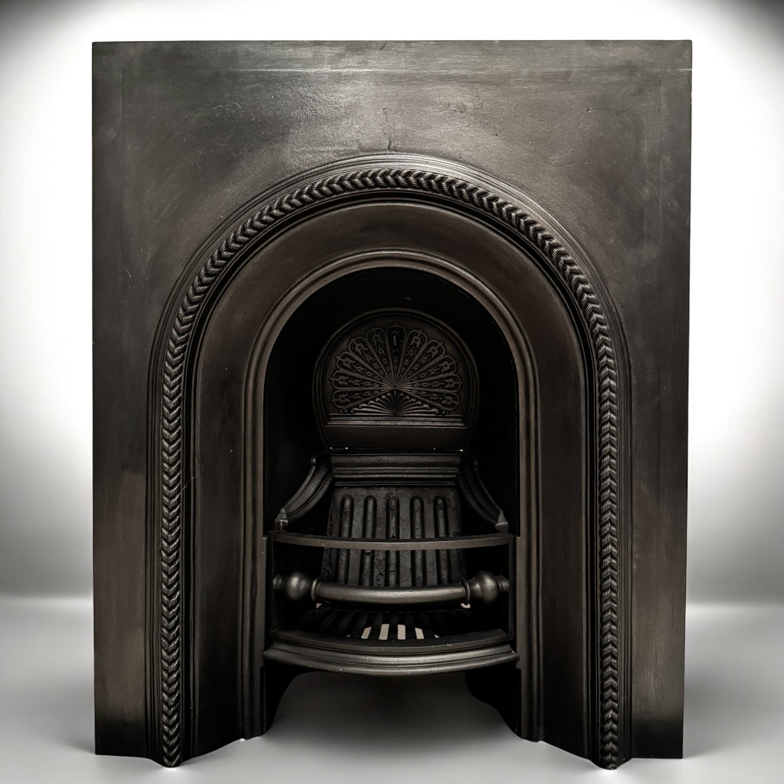 Antique Victorian Cast Iron Arched Insert | The Architectural Forum