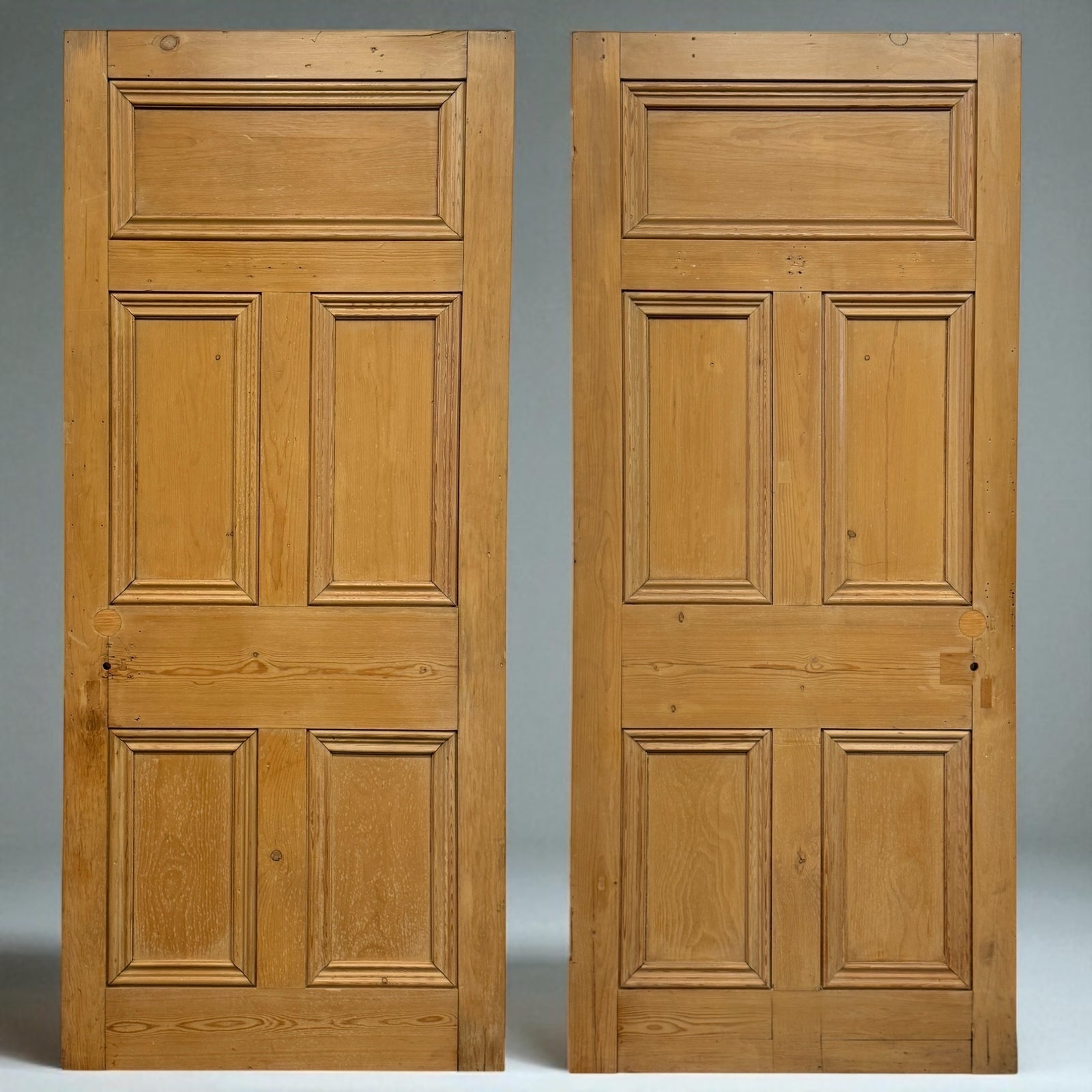 Antique Five Panel Door 205.5cm x 88.5cm | The Architectural Forum