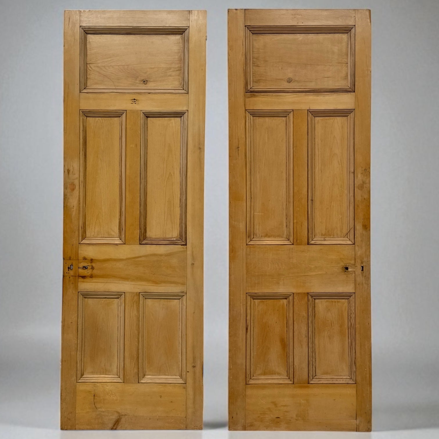 Antique 5 Panel Door 217.5cm x 74cm | The Architectural Forum