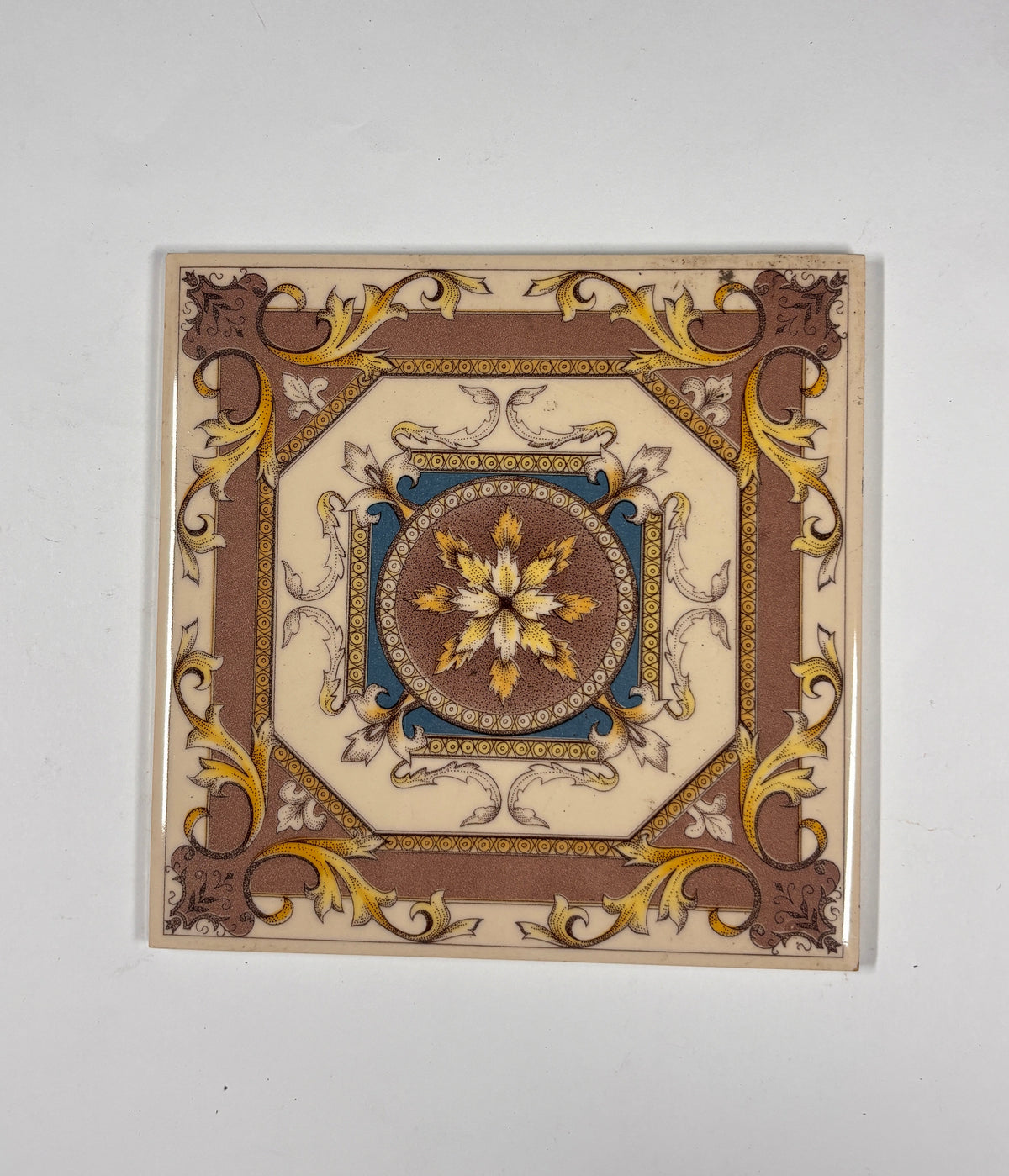 Baroque- style Decorative Tiles Set of 5 | The Architectural Forum