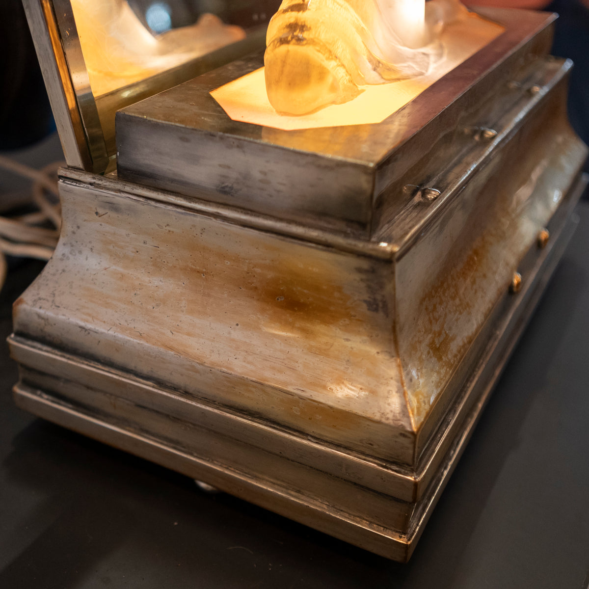 Rare Art Deco Glass Lamp | Ballet Dancer | The Architectural Forum