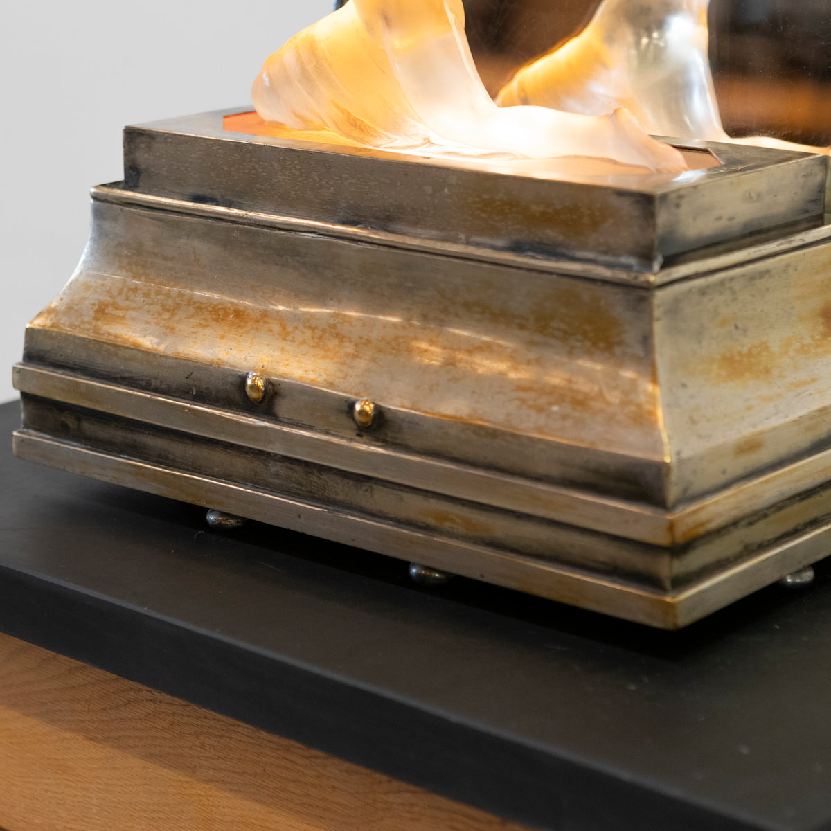 Rare Art Deco Glass Lamp | Ballet Dancer | The Architectural Forum