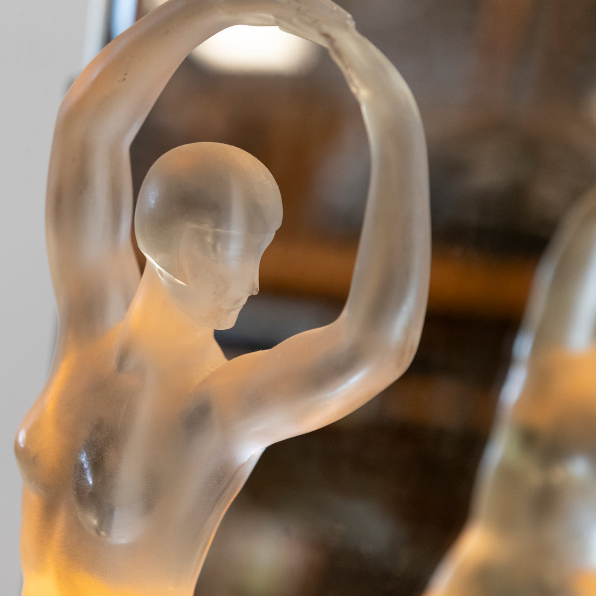 Rare Art Deco Glass Lamp | Ballet Dancer | The Architectural Forum