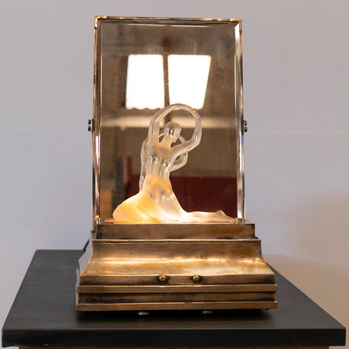 Rare Art Deco Glass Lamp | Ballet Dancer | The Architectural Forum