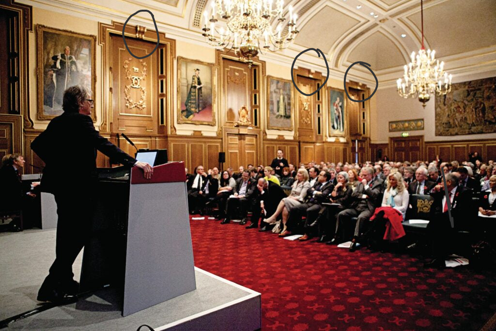 Clothworkers Hall Carved Wooden Corbels | The Architectural Forum