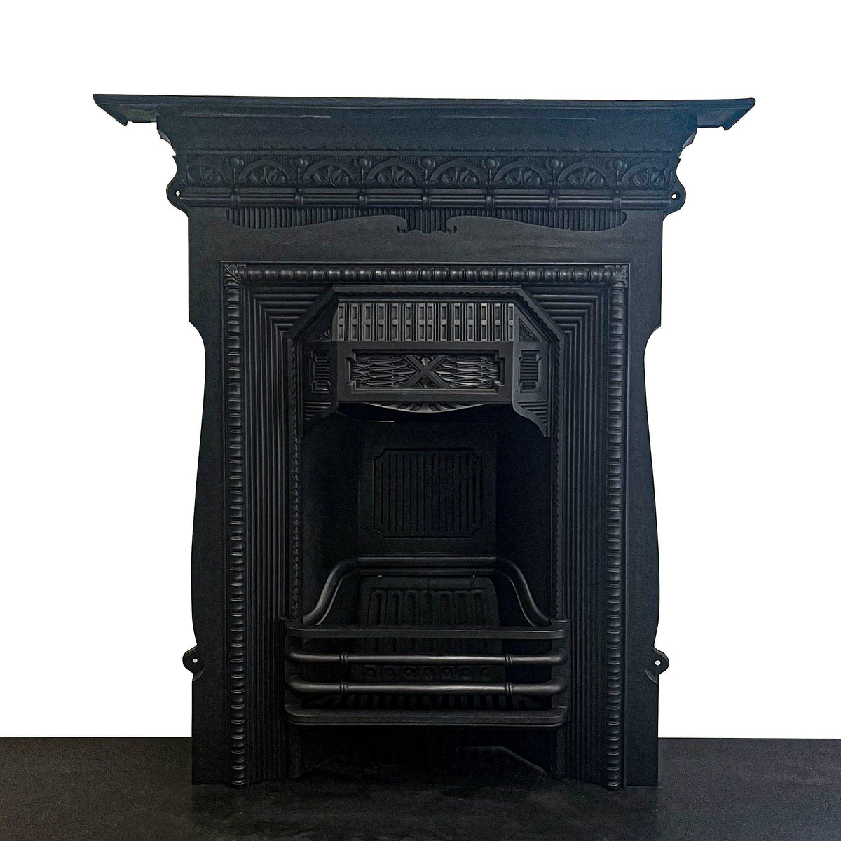 Cast Iron Antique Victorian Combination Fireplace | The Architectural Forum
