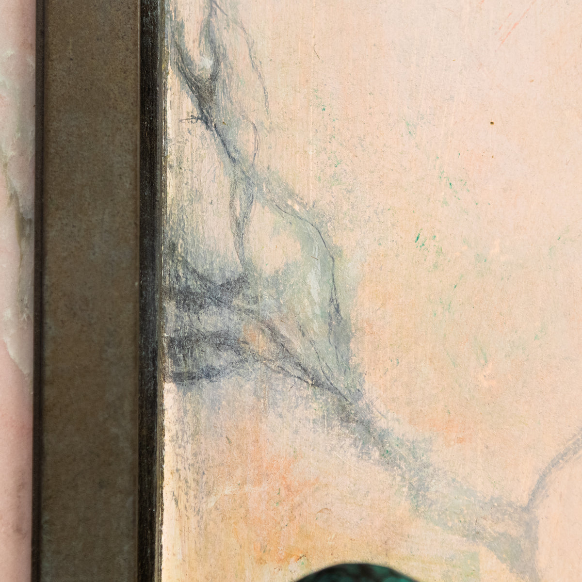 Striking Pink Marble Double Doors | 2 Sets