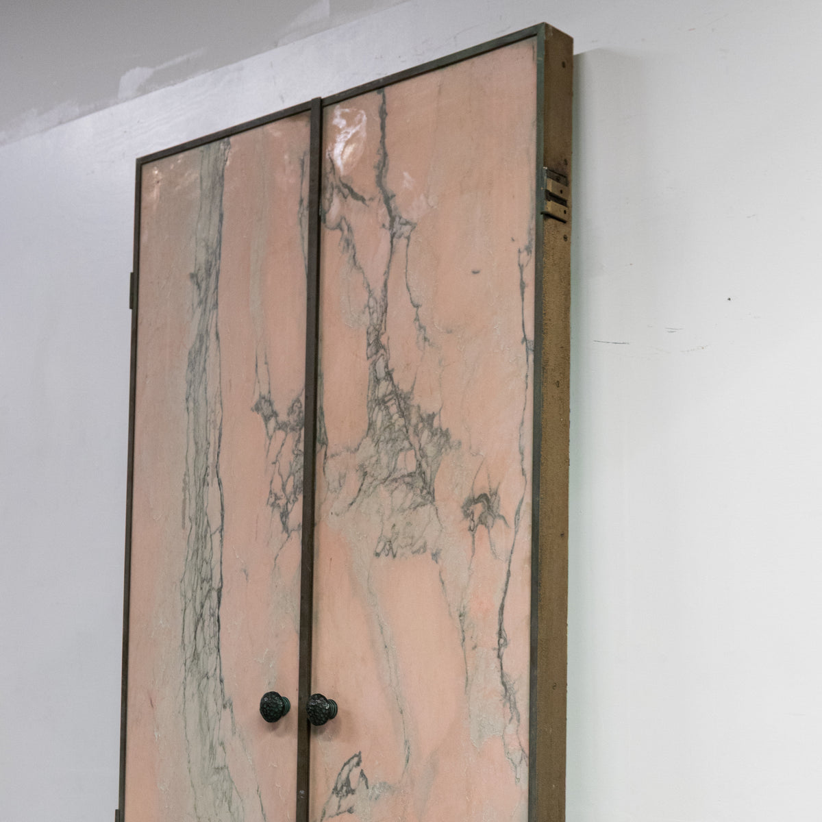 Striking Pink Marble Double Doors | 2 Sets